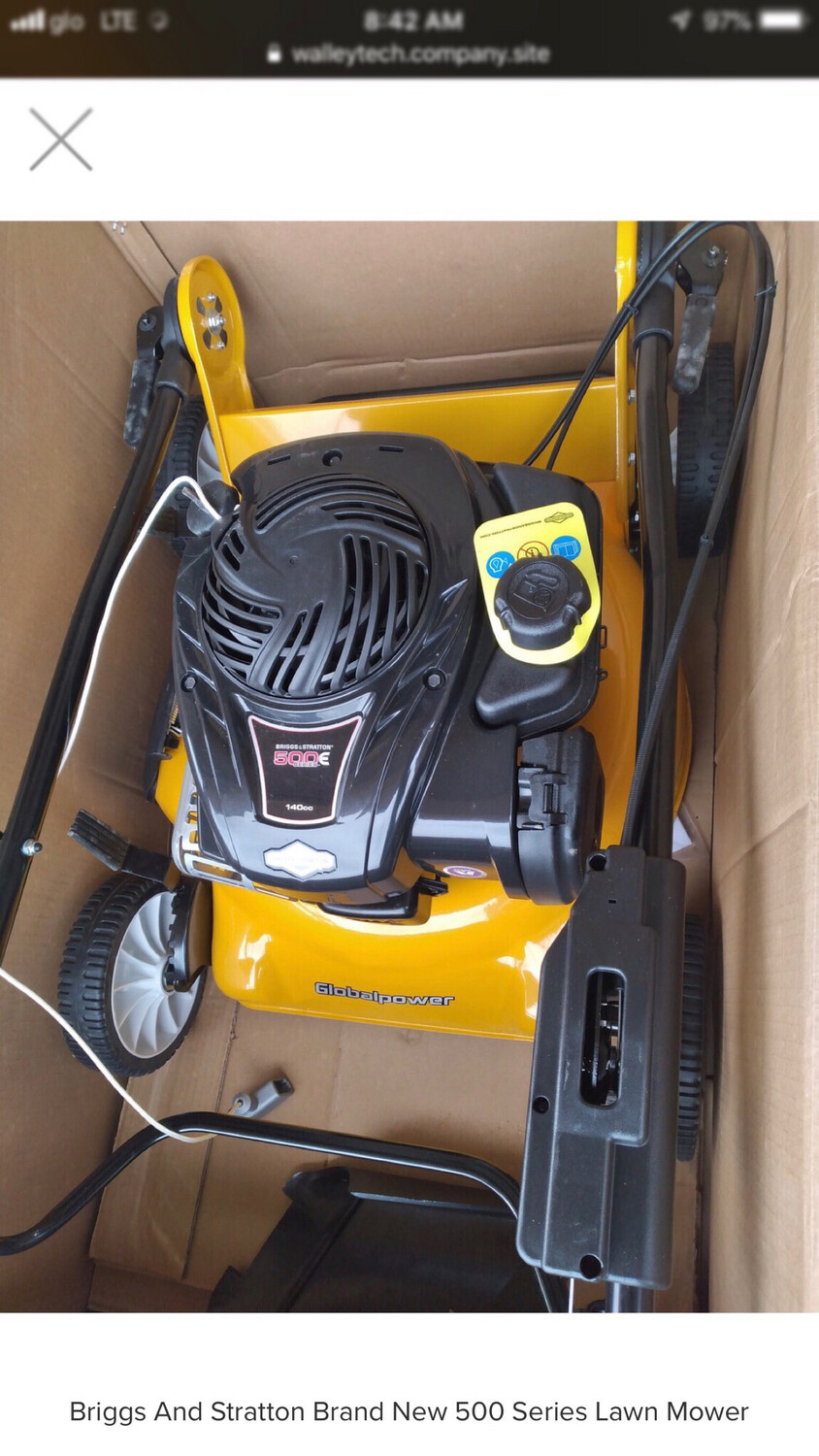 500 Series Briggs And Stratton Lawnmower