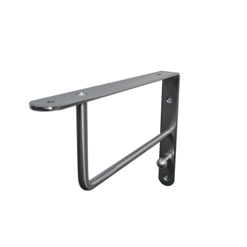 Heavy duty brackets.
