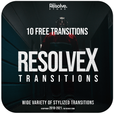 ResolveX 10 Free Transitions
