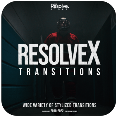 ResolveX Transitions, CinematicX LUTs & GrainX Film Grain