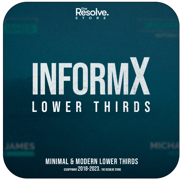 InformX Lower Thirds