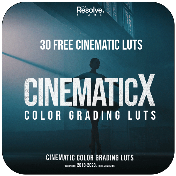 30 Free CinematicX LUTs