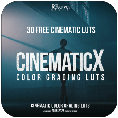 30 Free CinematicX LUTs