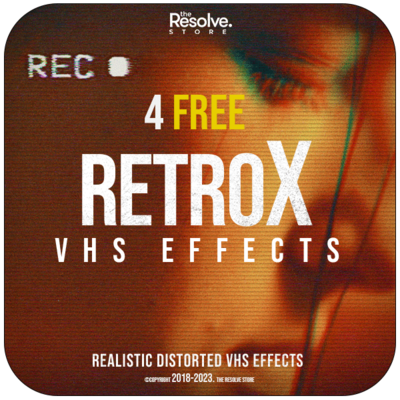 4 Free VHS Effects