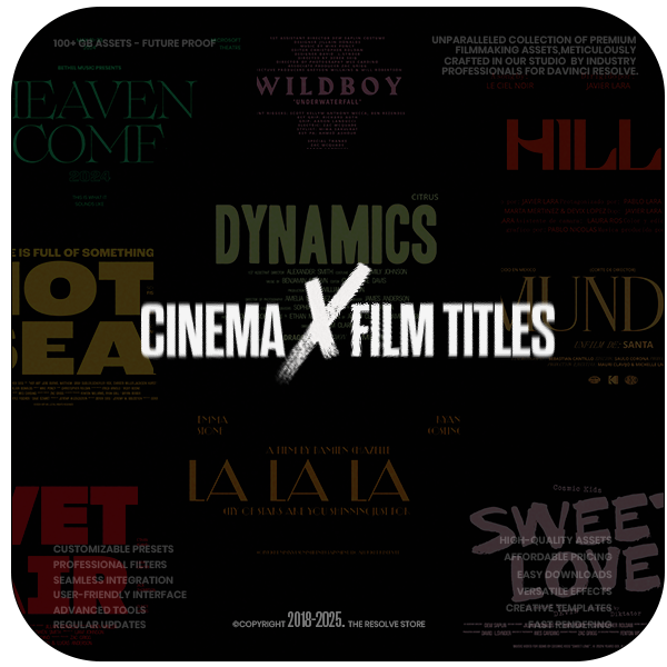 CinemaX Film Titles