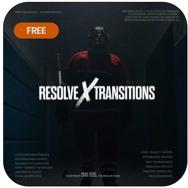 10 Free Transitions for DaVinci Resolve