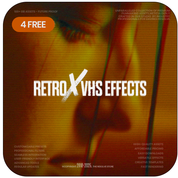 4 Free VHS Effects
