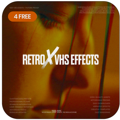 4 Free VHS Effects