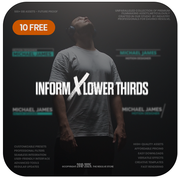 InformX 10 Free Lower Thirds