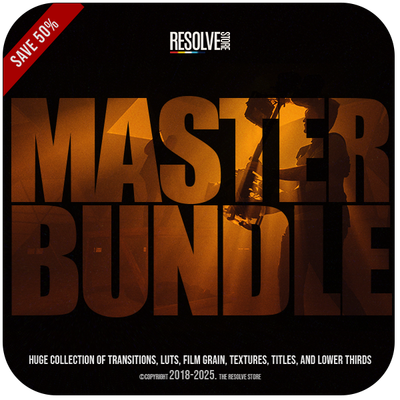 Resolve Master Bundle + FilmX Emulation Pro