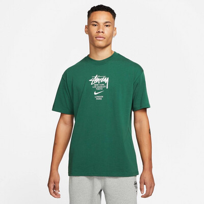 Футболка Nike x Stussy Sportswear Green Color