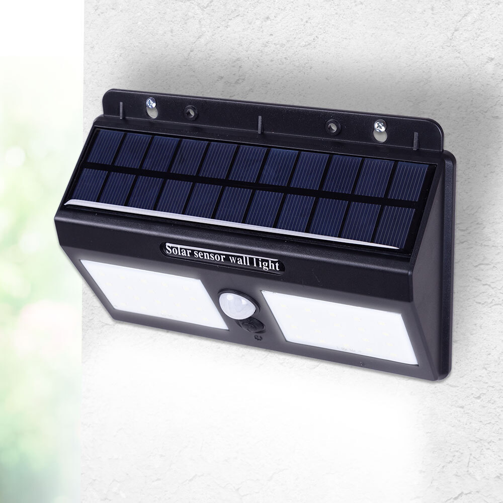 Aplique LED 6000ºK Solar IP65 Sensor 30.000H (2 UD)