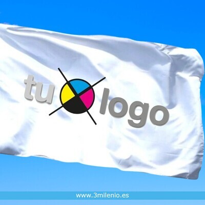 Bandera publicitaria personalizada 100 x 150 cm para exterior