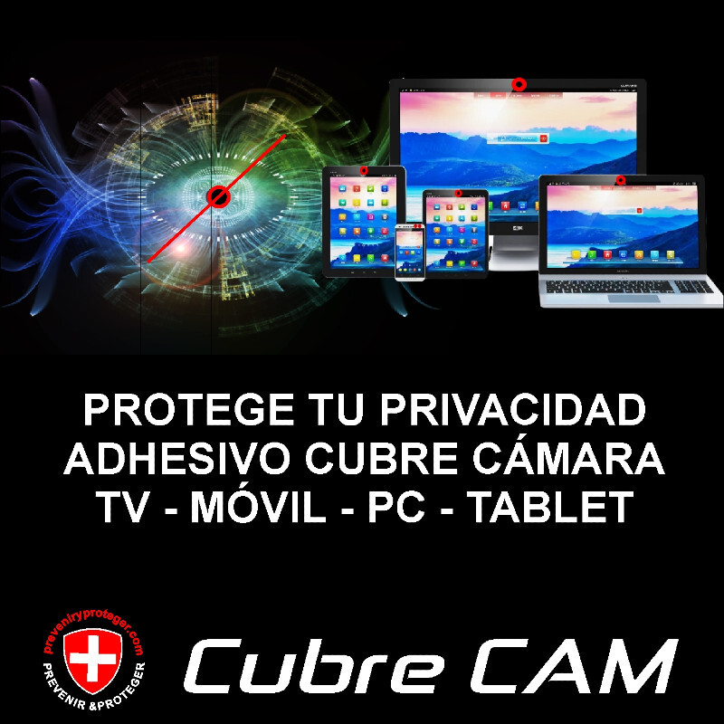 Cubre CAM para movil, PC, tablet, TV...