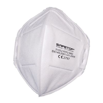 Mascarilla FFP2 NRD plegable vertical sin válvula