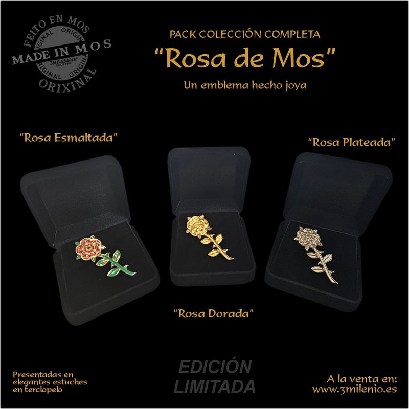 Pack colección completa: el legado de la Rosa de Mos Pack colección completa: el legado de la Rosa de Mos