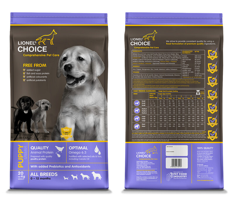 Lionel&#39;s Choice Puppy Food