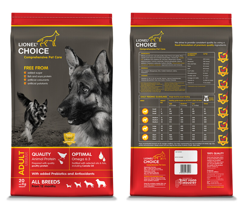 Lionel&#39;s Choice Adult Dog Food