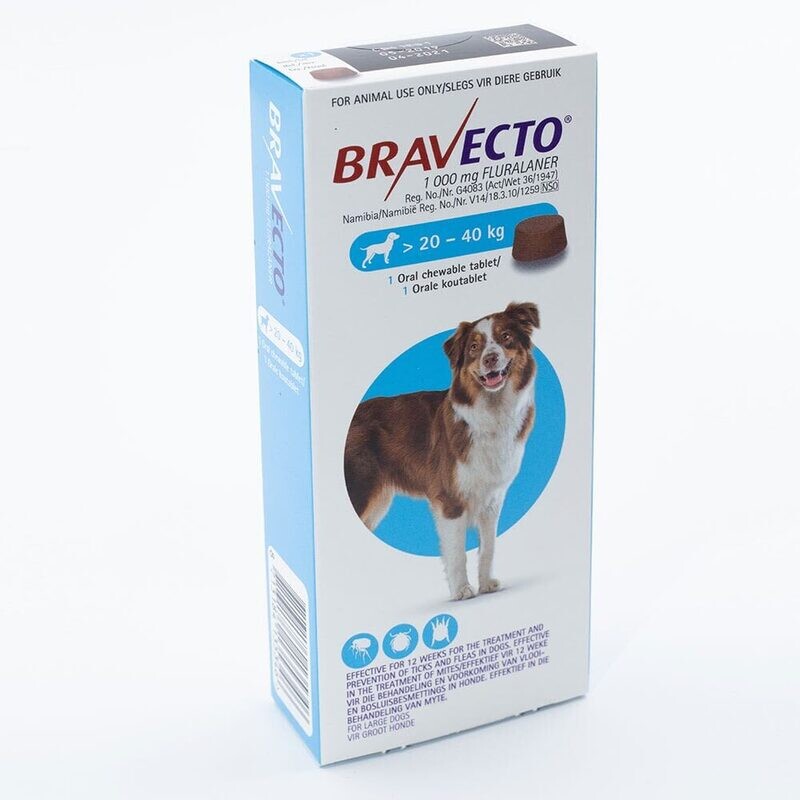 Bravecto Chew for Dog Large (20-40kg)