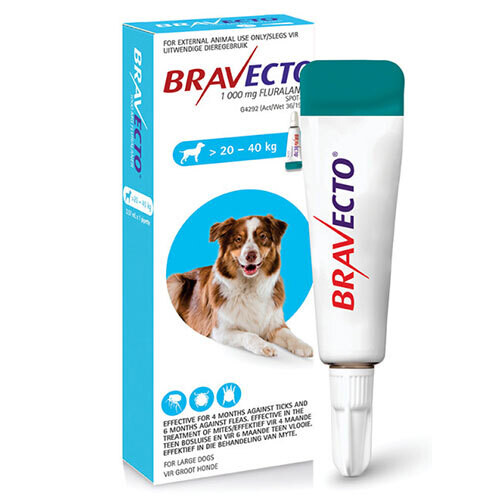 Bravecto Spot-On for Dogs Large (20-40kg)