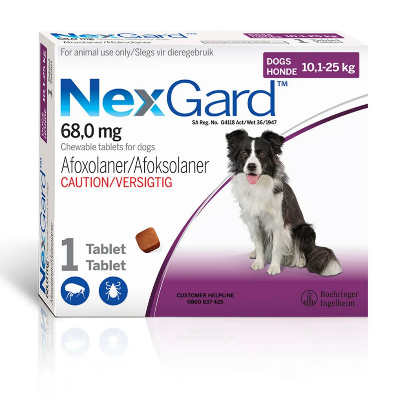 Nexgard Large (10.1-25kg) 1s