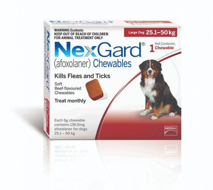 Nexgard X-Large (25.1-50kg) 1s