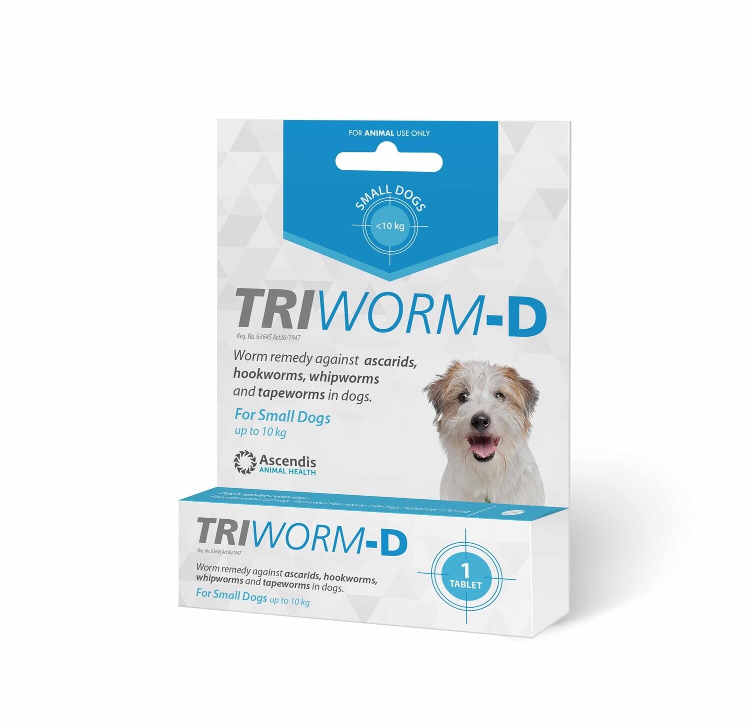 Triworm-D (&lt;10kg) 1s