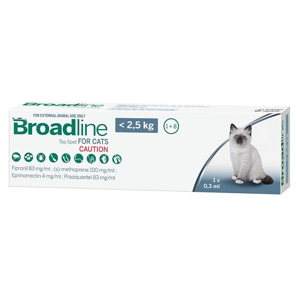 Broadline for Cats (Sml &lt;2.5kg)
