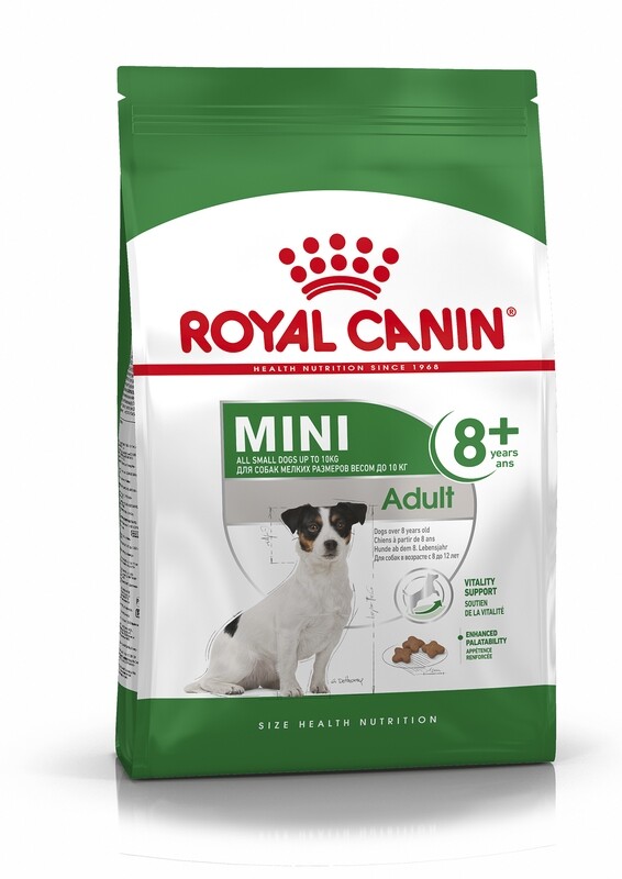 ROYAL CANIN Mini Adult 8+ Dog Food (from 8 to 12 years)