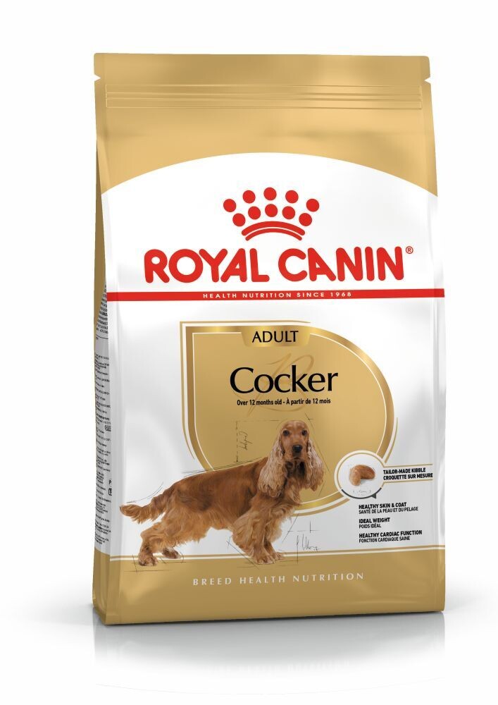 ROYAL CANIN Cocker Adult Dog Food (12 months - mature)