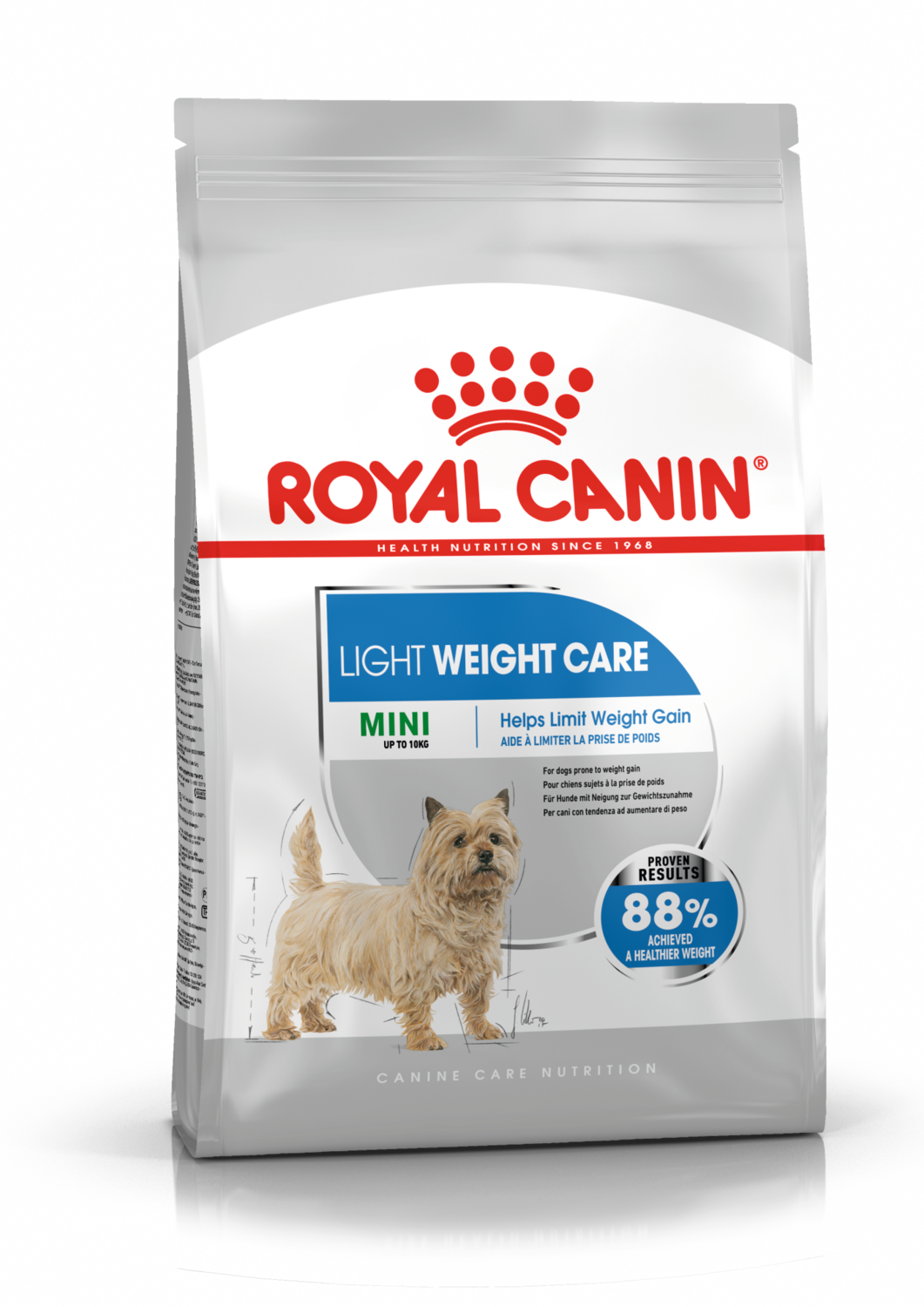 ROYAL CANIN Mini Light Weight Care Adult Dog Food (up to 10kg)