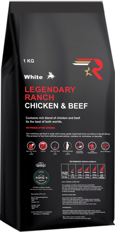 Rawvolution Legendary Ranch Chicken &amp; Beef