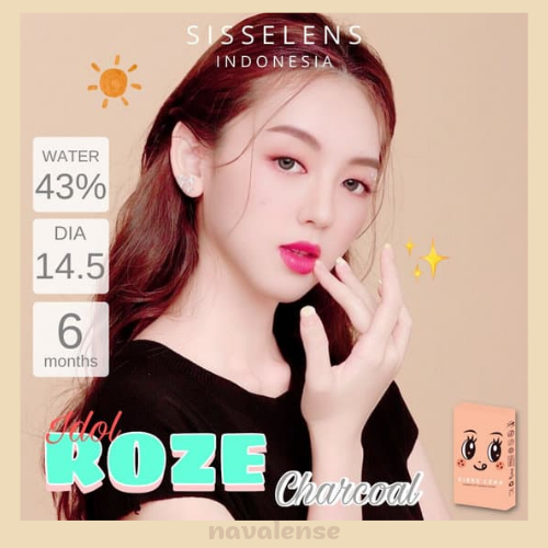 Sisse Lens Idol Roze | Charcoal, Nude