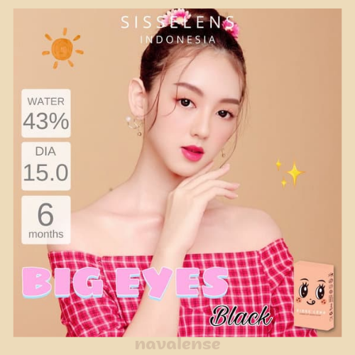 Sisse Lens Big Eyes | Black