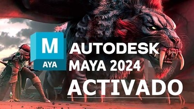 AUTODEK MAYA 2024 ACTIVADO ($ 5.80)