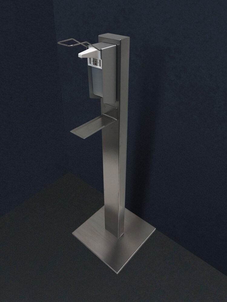 Highend Desinfektionssäule inkl. Spender