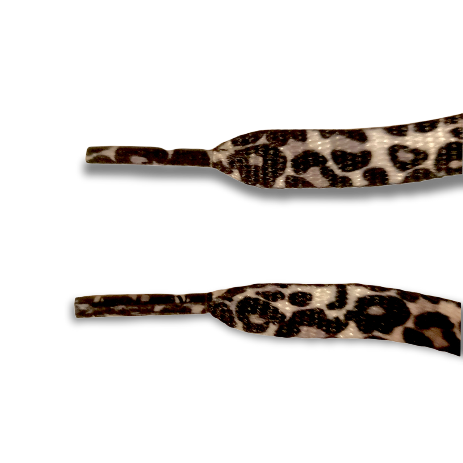 White Leopard Print Shoe Laces! Mr.Lacy