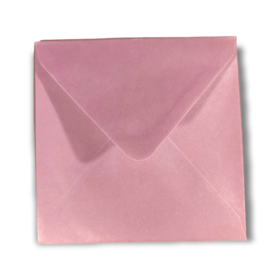 5x Metallic Violet Square Envelopes 139 x 139mm