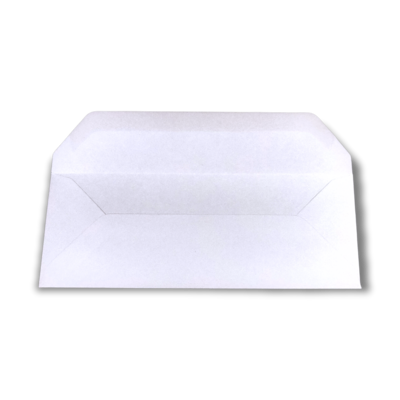 10x Long White Envelope 190 x 70mm