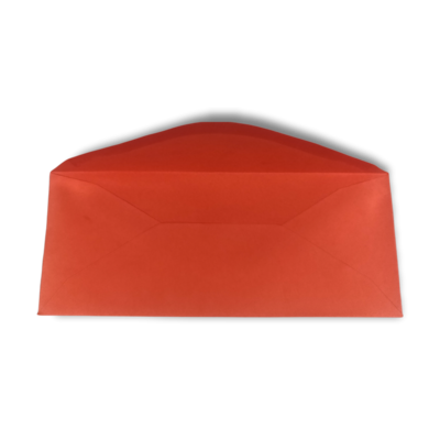 5x Long Red (Empty) Money Envelopes 195 x 80mm