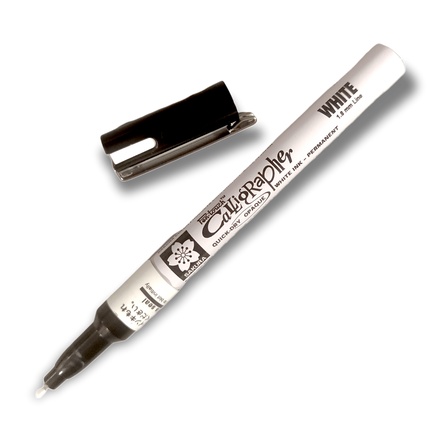 White Sakura Calligraphy Paint Pen