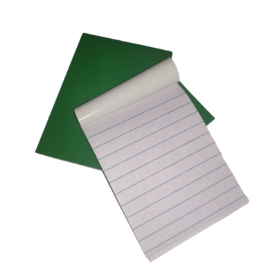 5x A7 Green Notepads