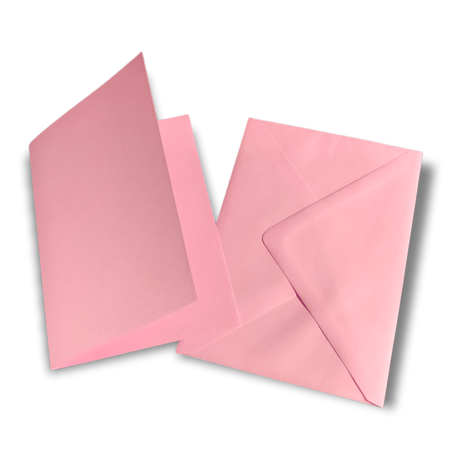 5x C6 Pink Pastel Cards & Envelopes
