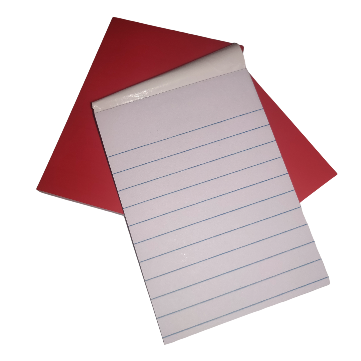 5x A7 Red Notepads
