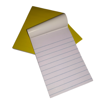 5x A7 Yellow Notepads