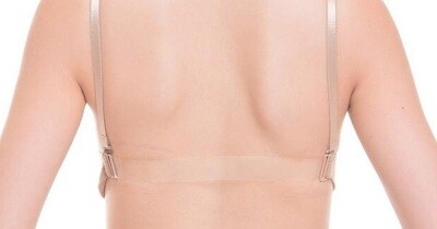 Clear Back Seamless Bra