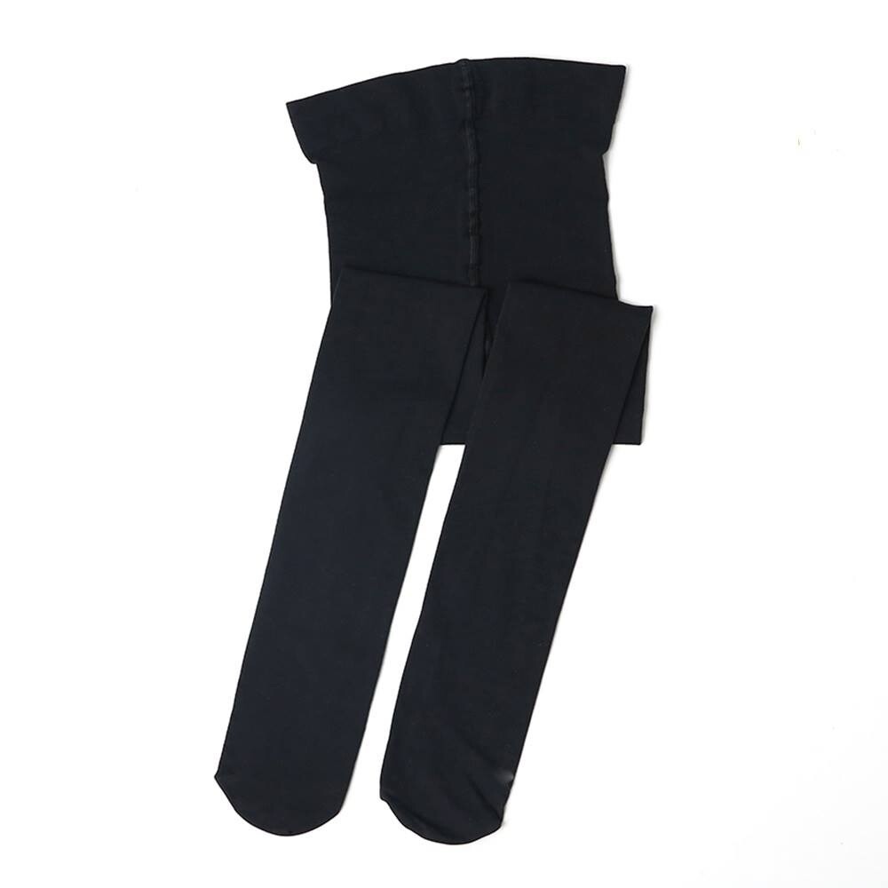 Children's Footed Tights, Size: X-Small, Colour: Black