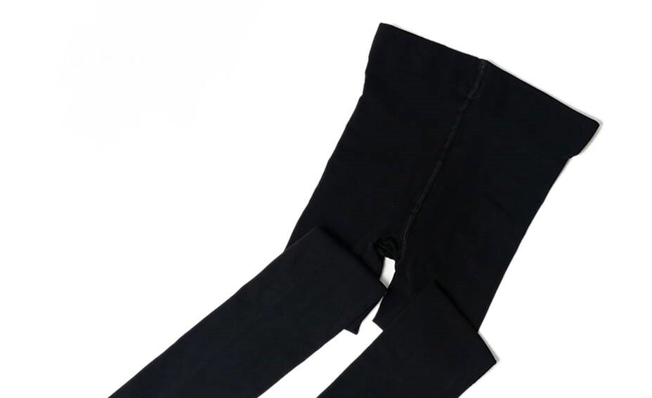 Children's Stirrup Tights, Size: X-Small, Colour: Black