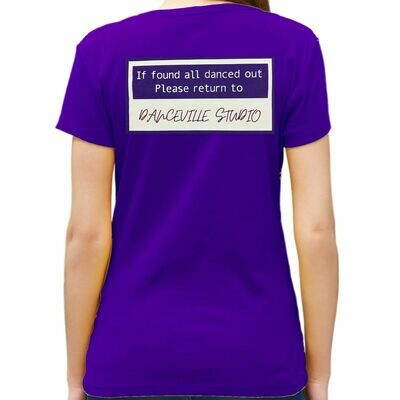 “Hello my Dance is” Femme Cut Tee