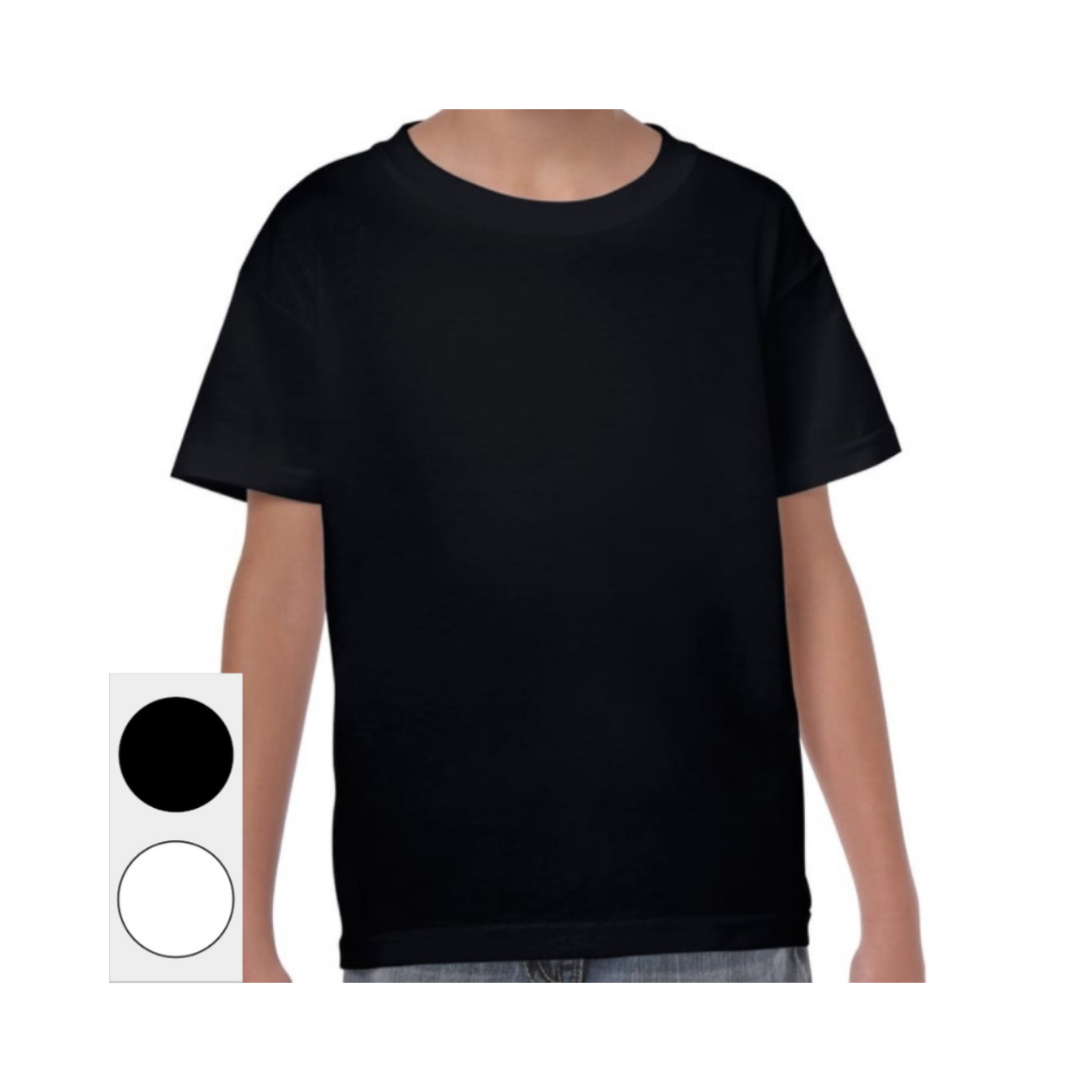 Children's Dance Tee, Colour: Black, Size: XS Child (Toddler 4)